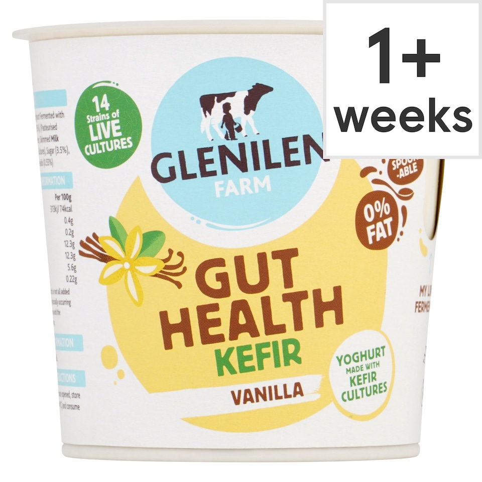 Glenilen Farm Kefir Yougurt With Vanilla 350G