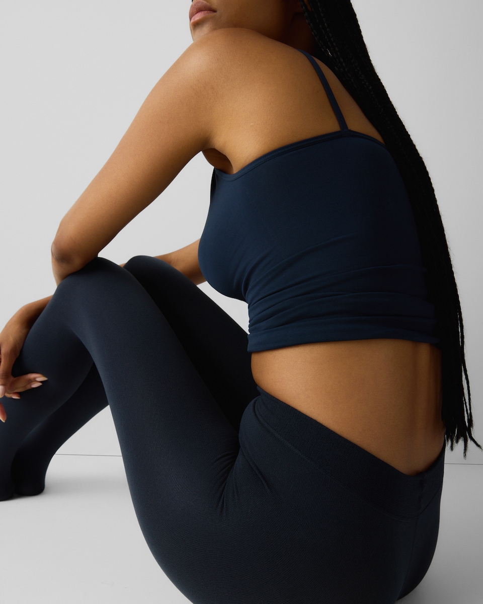 image 1 of F&F WARMPLUS™ Medium Warmth Thermal 200 Denier Fleece Tights in Grey Marl