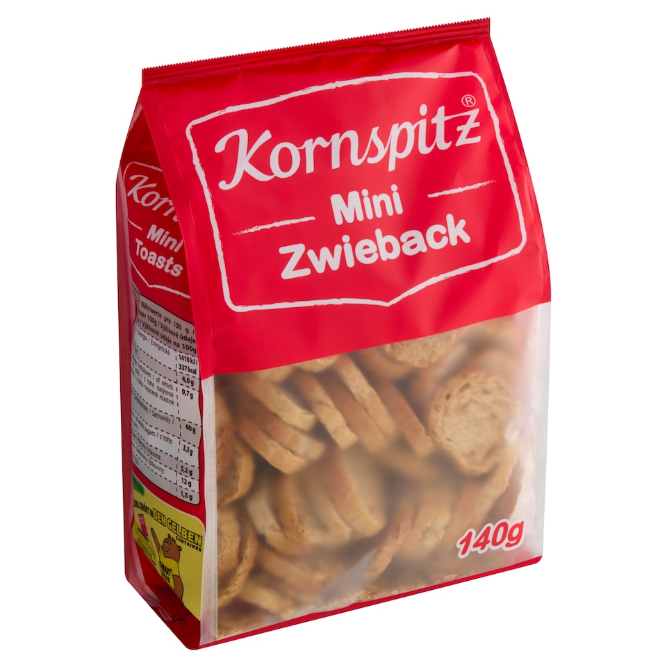 obrázok 1 z Bona Vita Kornspitz Mini sucháriky 140 g