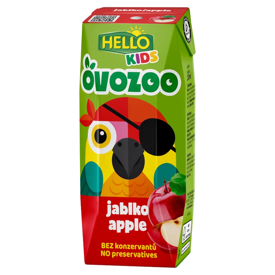 Hello Kids Ovozoo Apple 250ml
