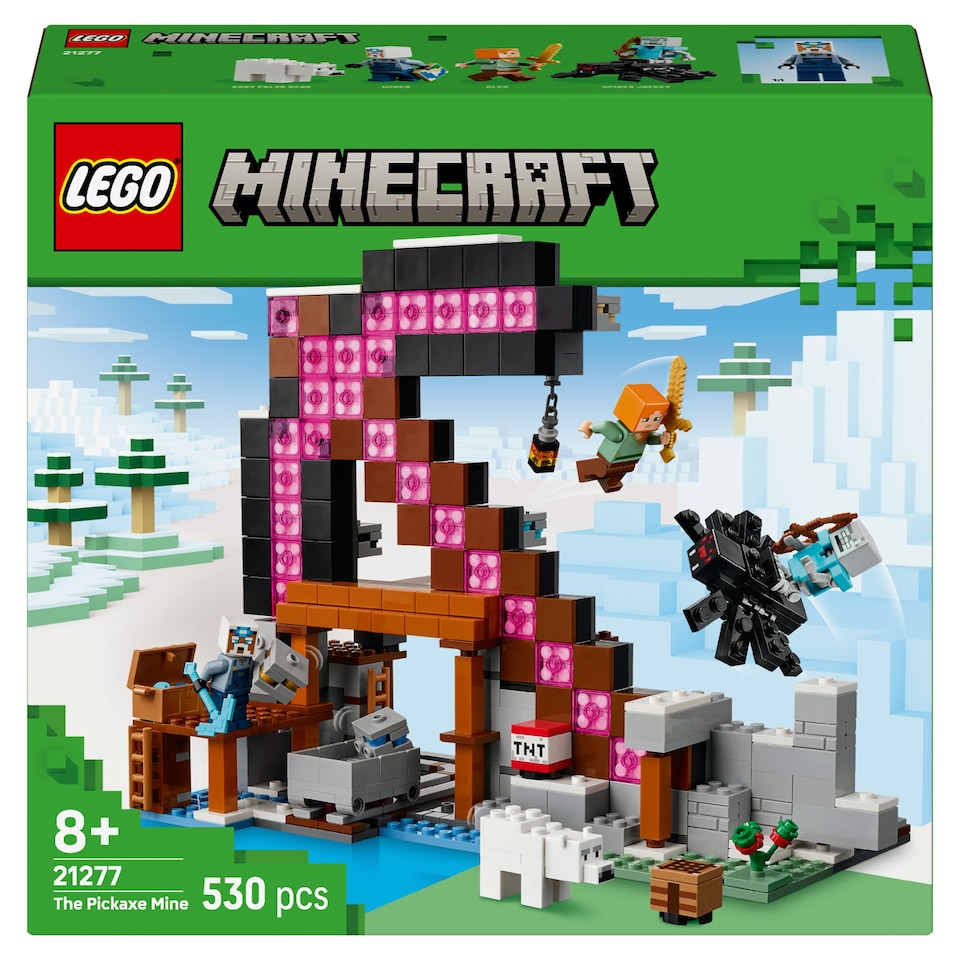 obrázok 1 z LEGO Minecraft 21277 Krompáčová baňa