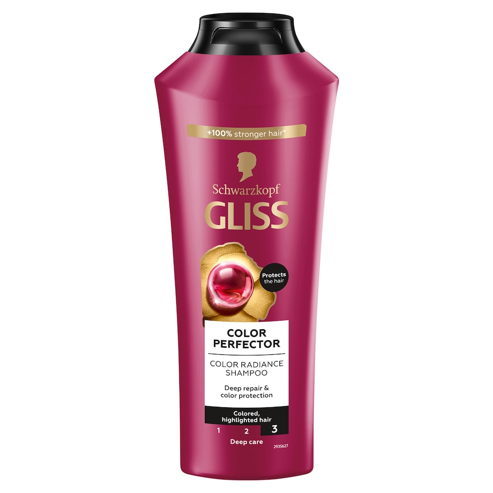 obrázok 1 z Schwarzkopf Gliss Color Perfector rozjasňujúci šampón 400 ml