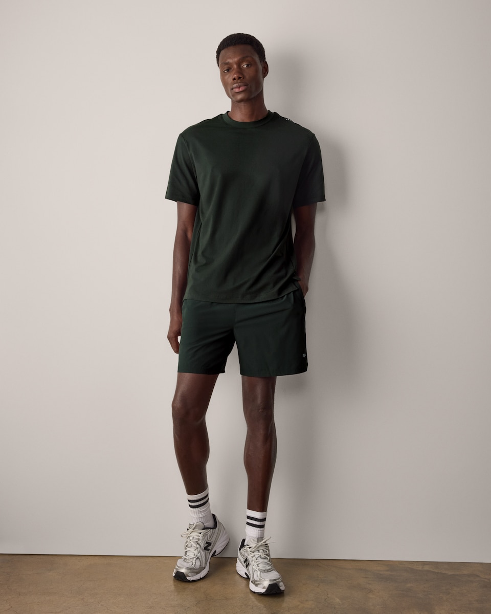 image 1 of F&F Active ULTRARUN 2 in 1 Shorts in Green