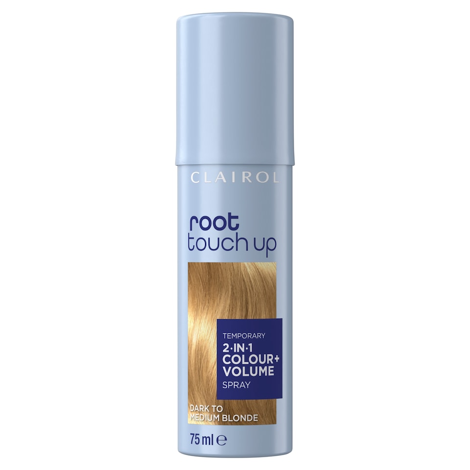 image 1 of Clairol Root Touch up 2 in 1 Spray Dark to Medium Blonde 75ml