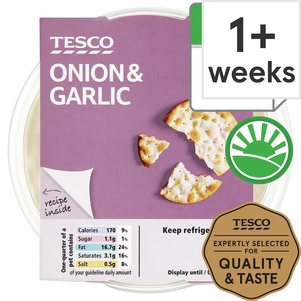 Tesco Onion & Garlic Dip 200G