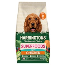 Harringtons Grain Free Superfoods Chicken with Vegetables Puppy Food 1.7kg