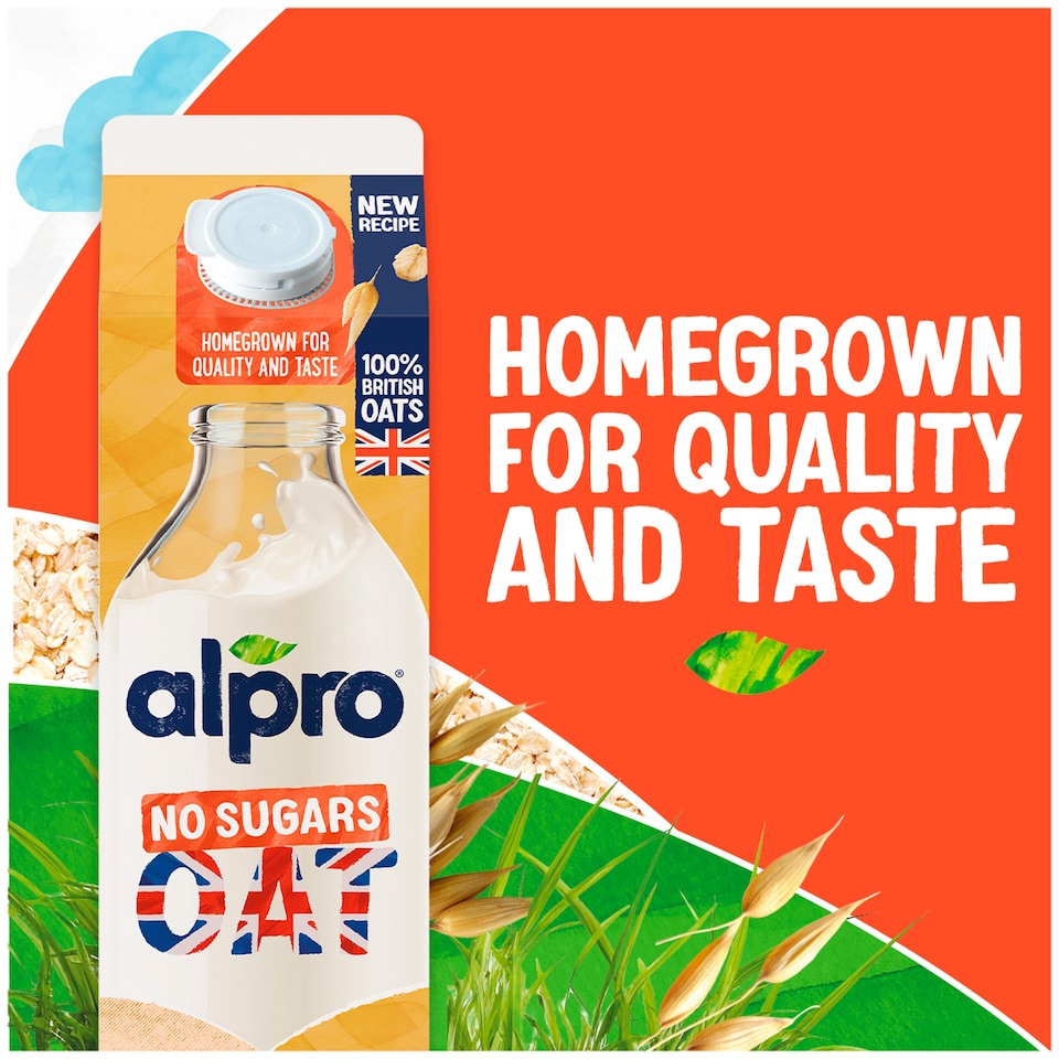 image 1 of Alpro Oat No Sugar Chilled Dairy Free Drink 1L