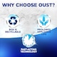 image 2 of Oust All Purpose Descaler Sachet 3 x 25ml Pack