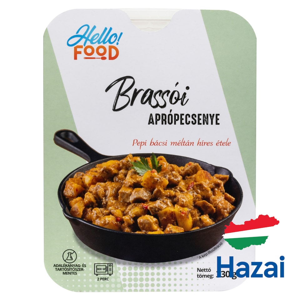 Hello Food brassói aprópecsenye 330 g  1. kép