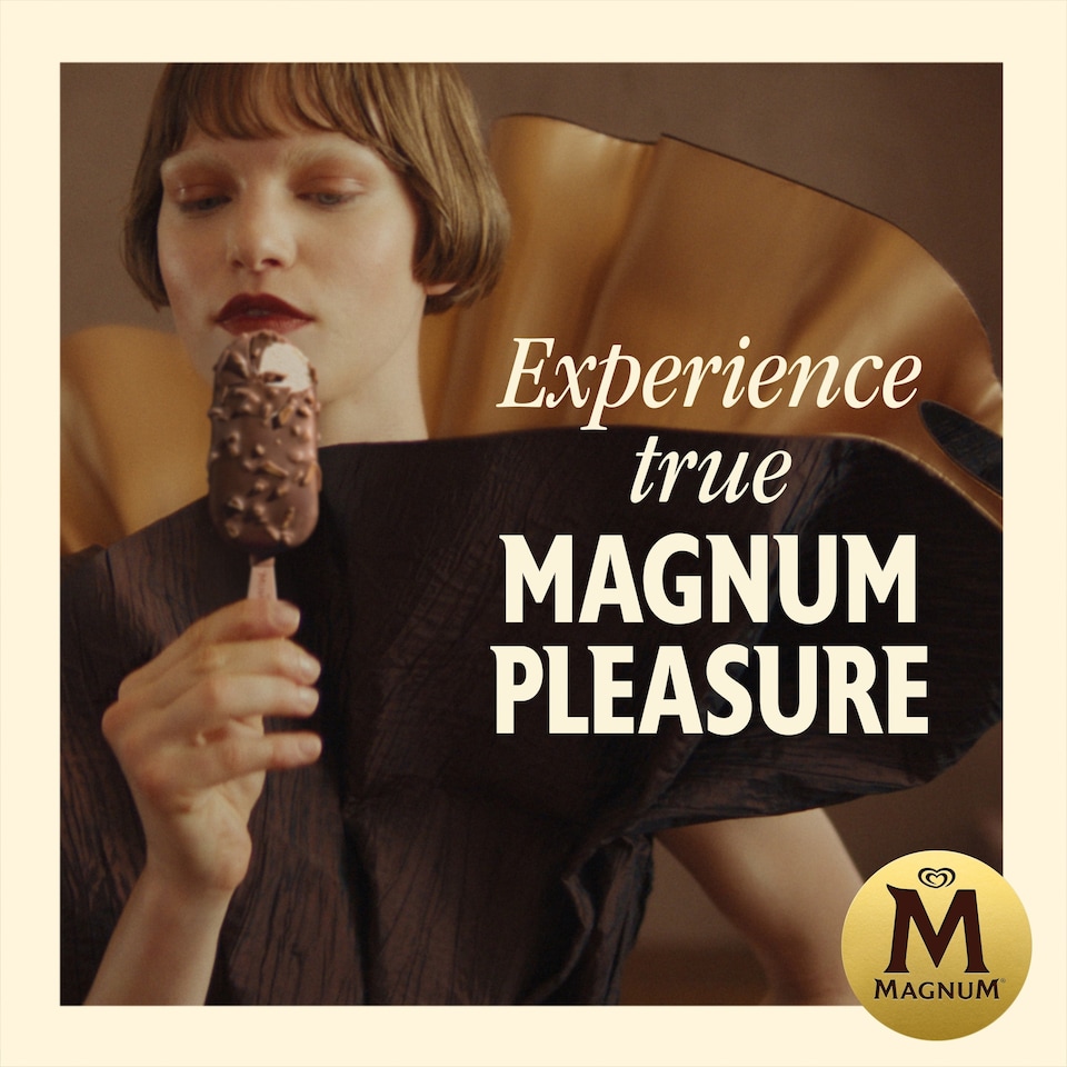 image 1 of Magnum Almond Ice Cream Sticks 3x100ml 