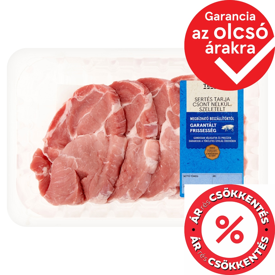 Tesco Sliced Pork Spare Ribs without Bones 800 g