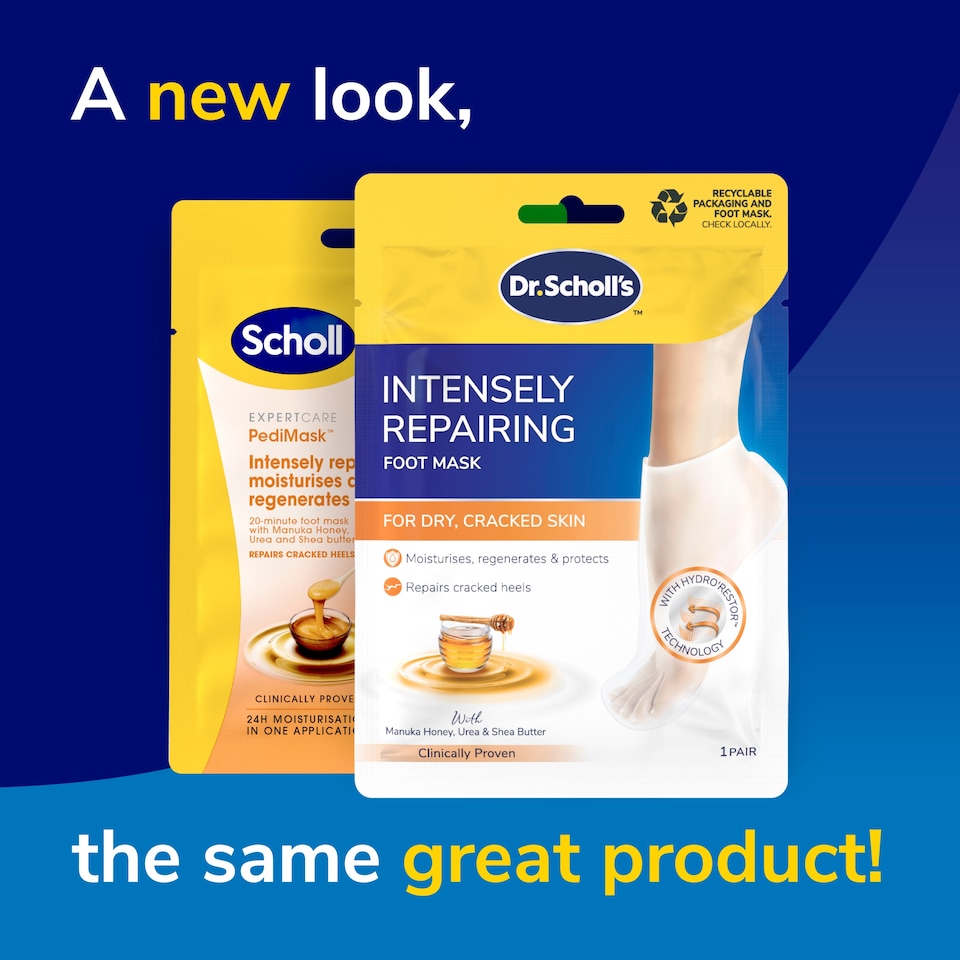 image 1 of Scholl ExpertCare Foot Mask with Manuka Honey 1 Pair