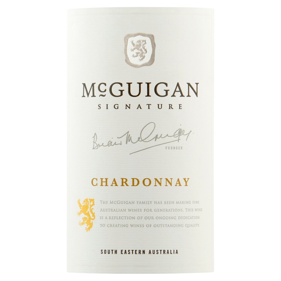 image 1 of Mcguigan Signature Chardonnay 75Cl
