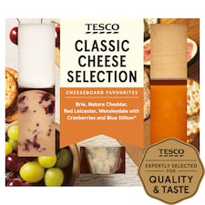 Tesco Classic Cheese Selection 450G