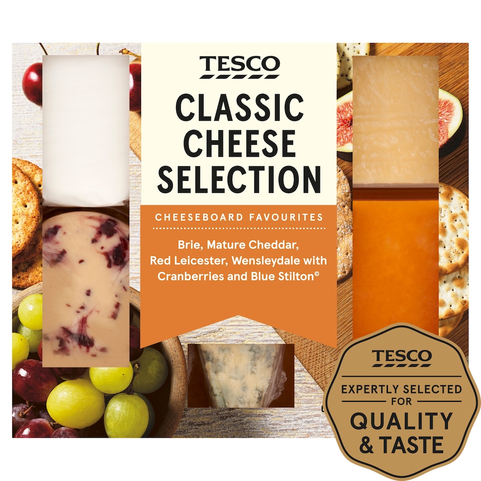 Tesco Classic Cheese Selection 450G