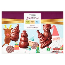 Tesco Free From Chocolate Selection Box 120G