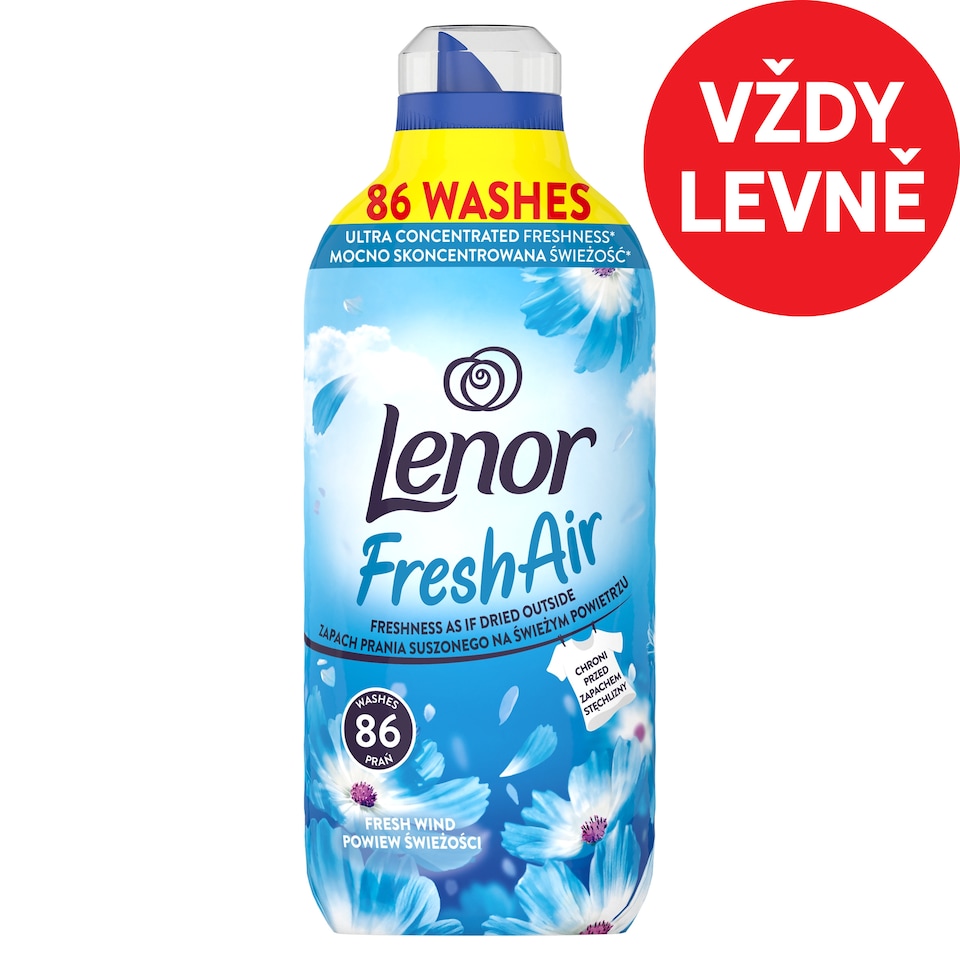 Obrázek 1 pro produkt Lenor Fresh Air Aviváž 86 Praní, Fresh Wind