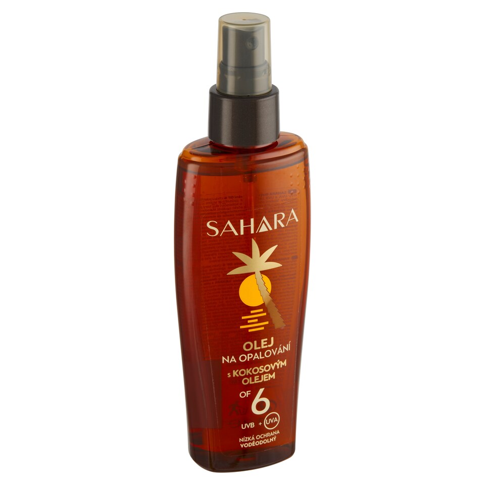 Sahara Olej na opalování s kokosovým olejem OF 6 150ml