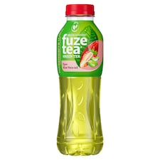 Fuze Tea Non-Carbonated Strawberry-Aloe Vera Flavored Soft Drink with Green Tea Extract 500 ml