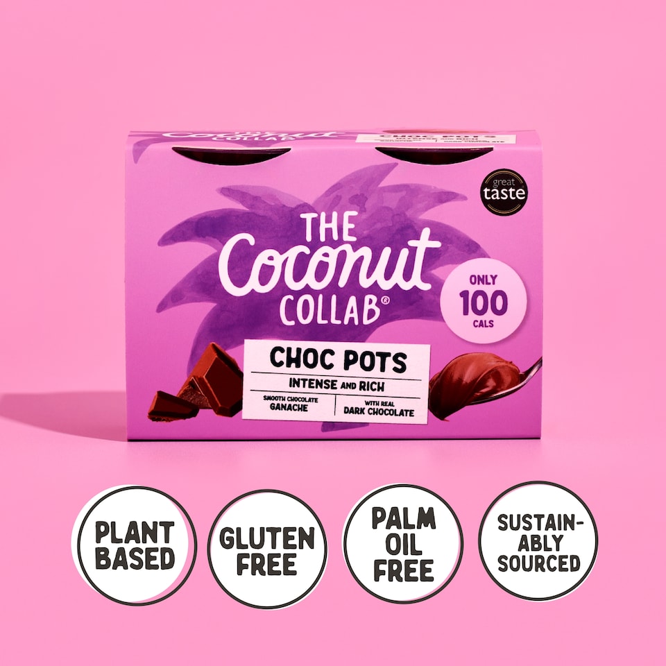 image 1 of The Coconut Collab Chocolate Pots 4x45g