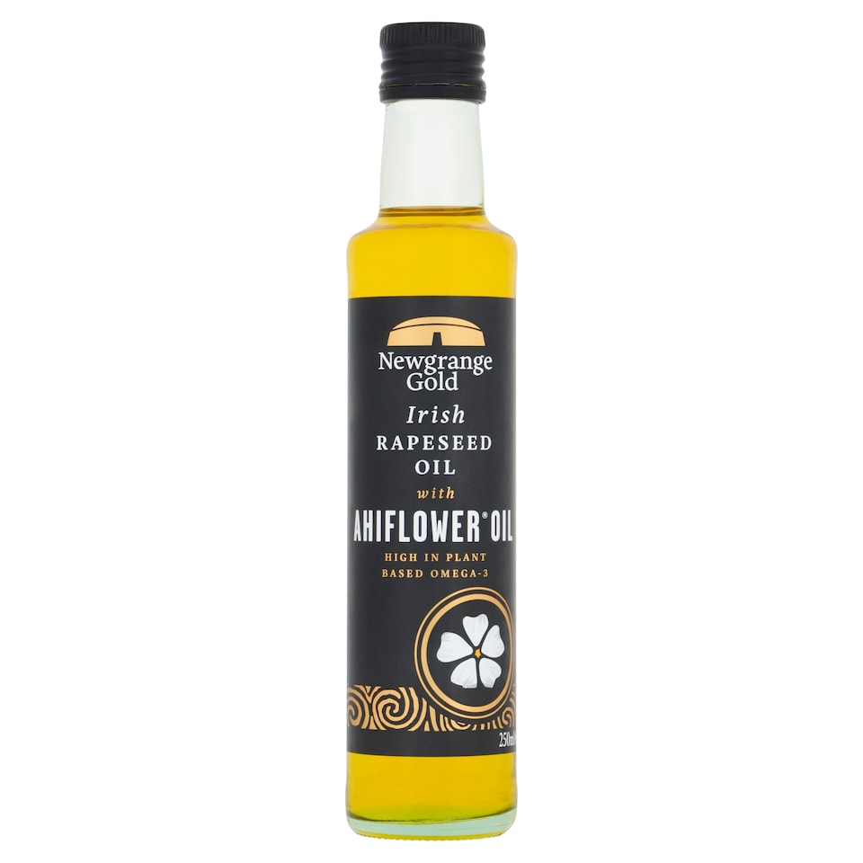Newgrange Gold Irish Rapeseed Oil with Ahiflower Oil 250ml