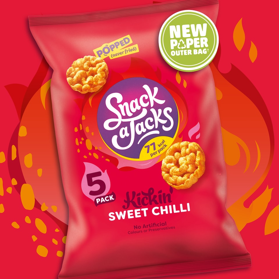 image 1 of Snack A Jacks Sweet Chilli 5X19g
