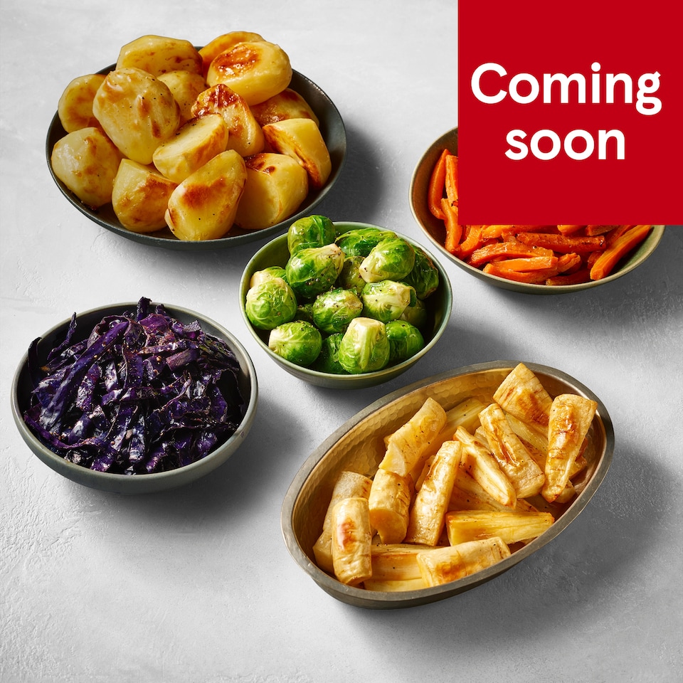 75. Tesco Ready to Cook Fresh Vegetable Selection 3.2kg (Serves 4)