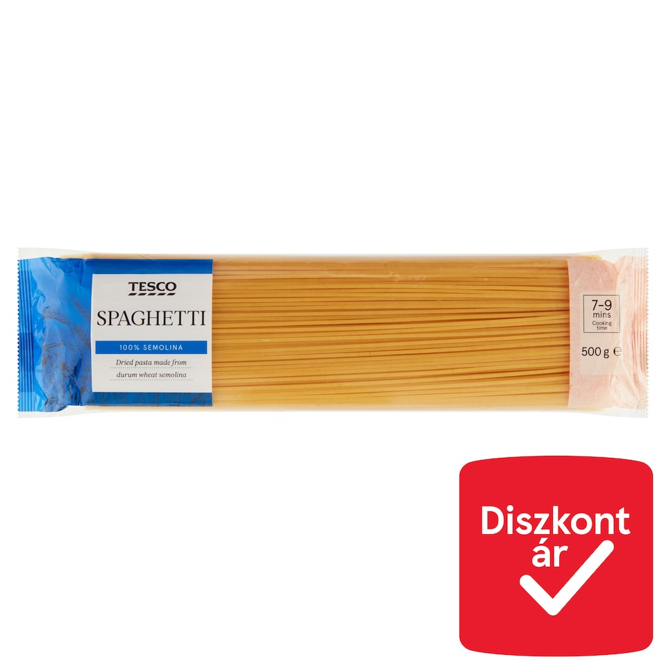 Tesco Spaghetti Durum Dry Pasta 500 g