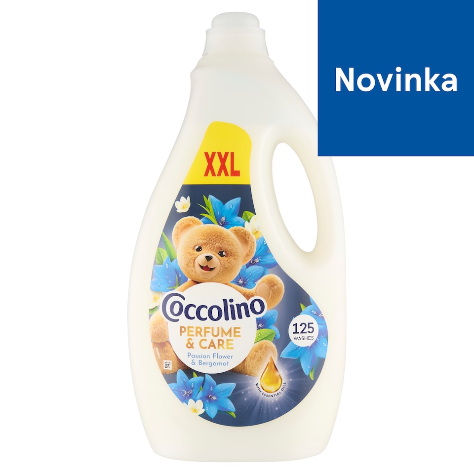 image 1 of Coccolino Perfume & Care Passion Flower & Bergamot Fabric Softener 125 Washes 2875 ml