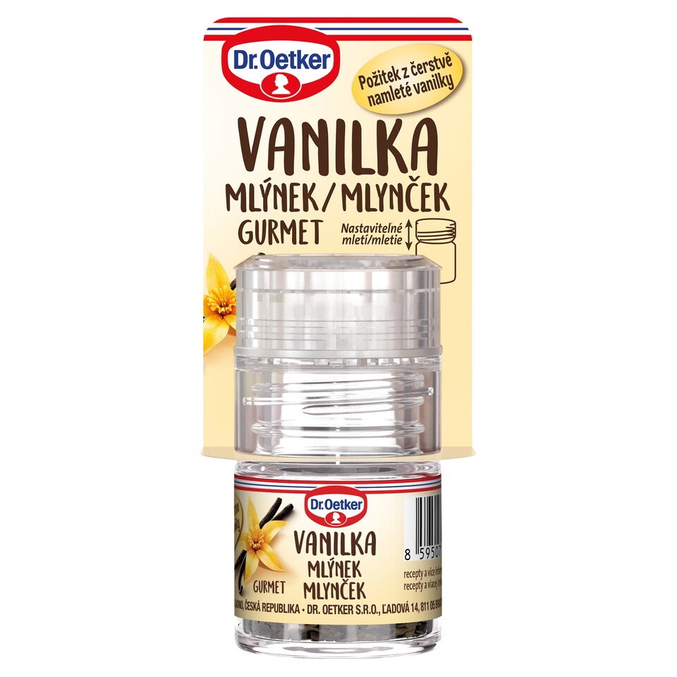 Dr. Oetker Gurmet vanilka mlýnek 7,5g
