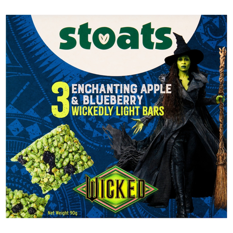Stoats 3 Enchanting Apple & Blueberry Wickedly light bars 3x30g