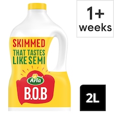 Arla BOB Skimmed Milk 2L Tastes like Semi Skimmed
