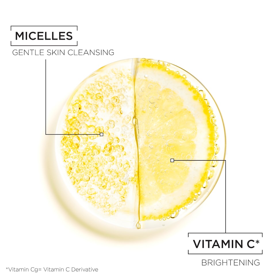 image 1 of Garnier SkinActive Micellar Vitamin C Cleansing Water 400ml