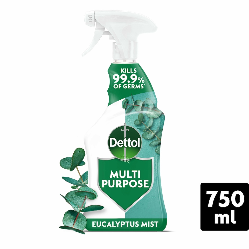 image 1 of Dettol Multipurpose Cleaning Spray Eucalyptus Mist 750ml
