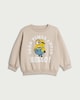 image 3 of Minions Cotton Rich Sweatshirt in Stone