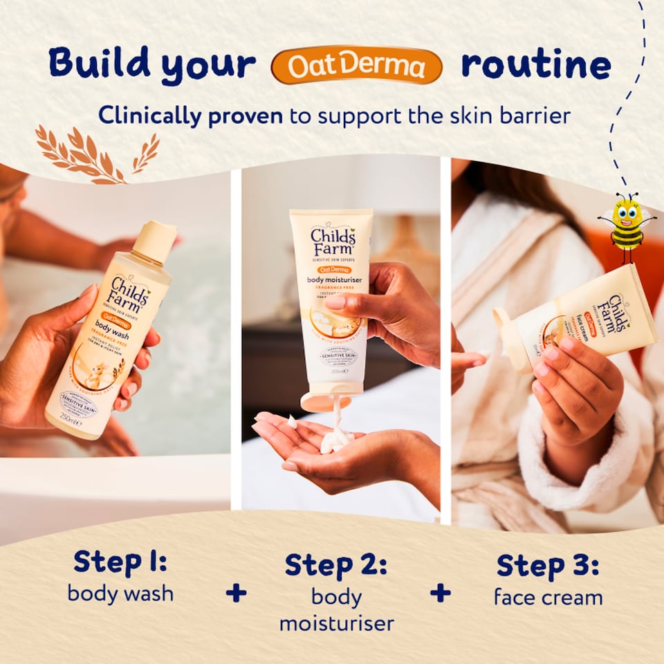 image 1 of Childs Farm OatDerma Face Cream Fragrance Free 50ml