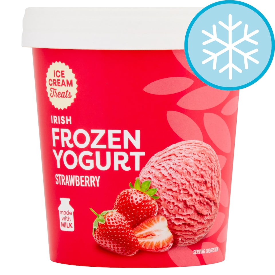 Ice Cream Treats Irish Frozen Yoghurt Strawberry 460Ml