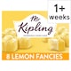 image 1 of Mr Kipling Lemon French Fancies Cake 8 pack