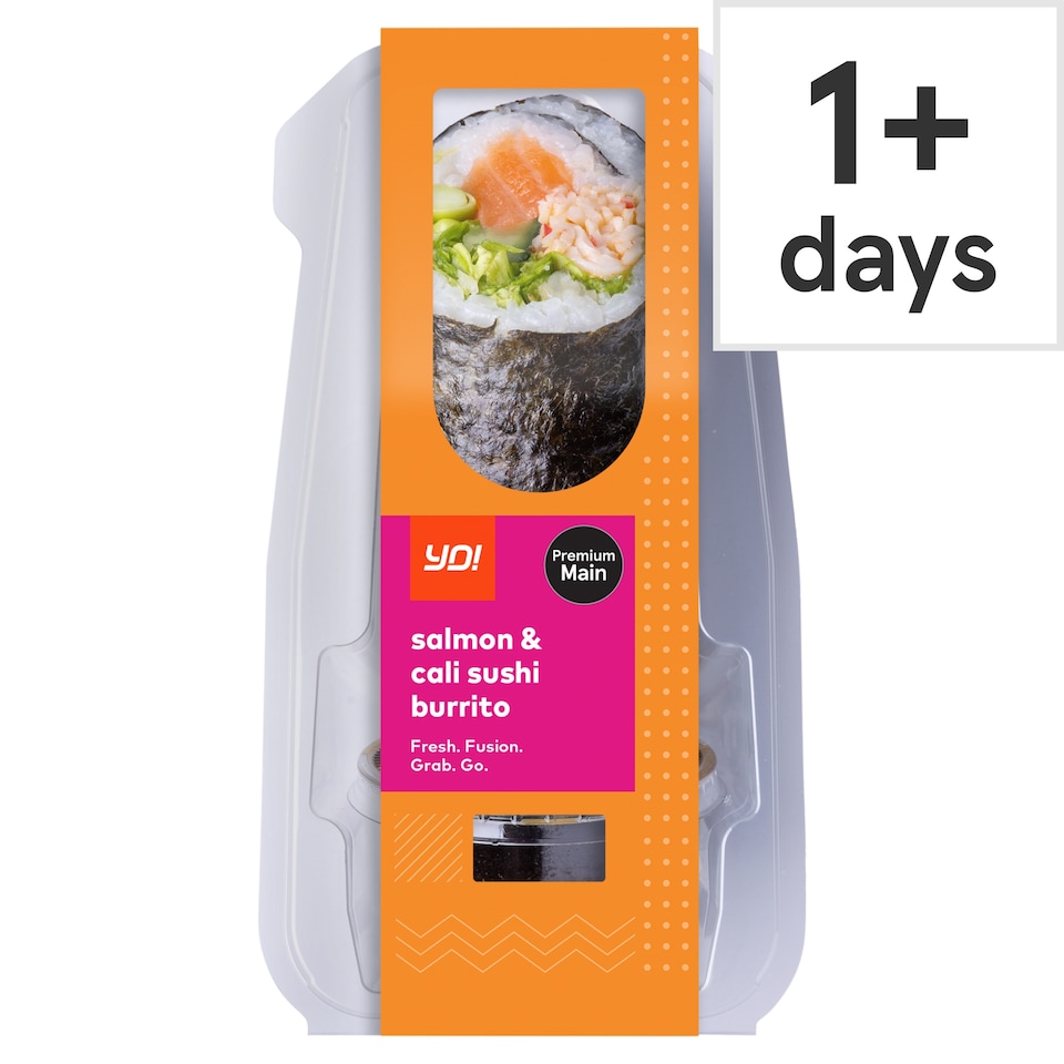 YO! Salmon & Cali Sushi Burrito 211g