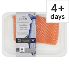 Tesco Finest Scottish Salmon Half Side 500g