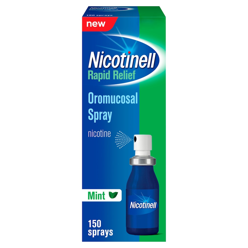 Nicotinell Oral Nicotine Spray Mint 1mg 13.2ml