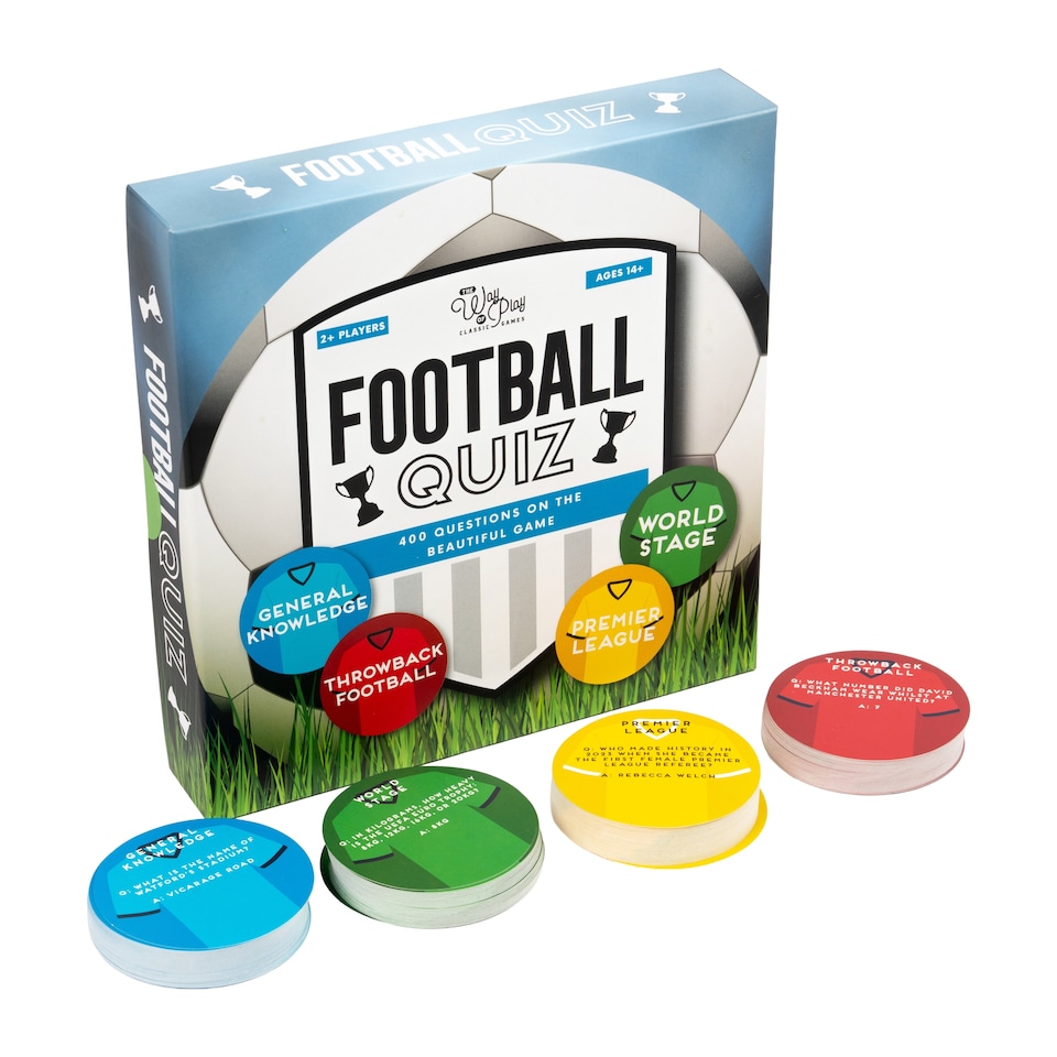 image 1 of Football Quiz Game Christmas Gift