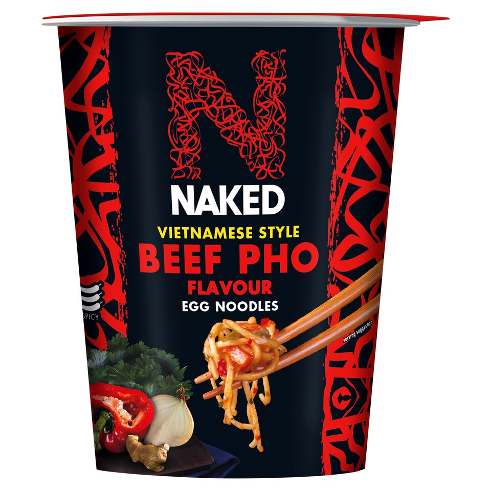 Naked Noodle Beef Pho Flavour 78G