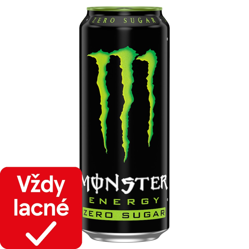 Monster Energy Zero Sugar sýtený energetický nápoj 500 ml