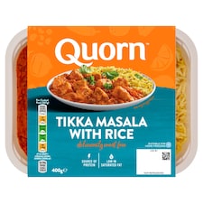 Quorn Tikka Masala With Rice 400G