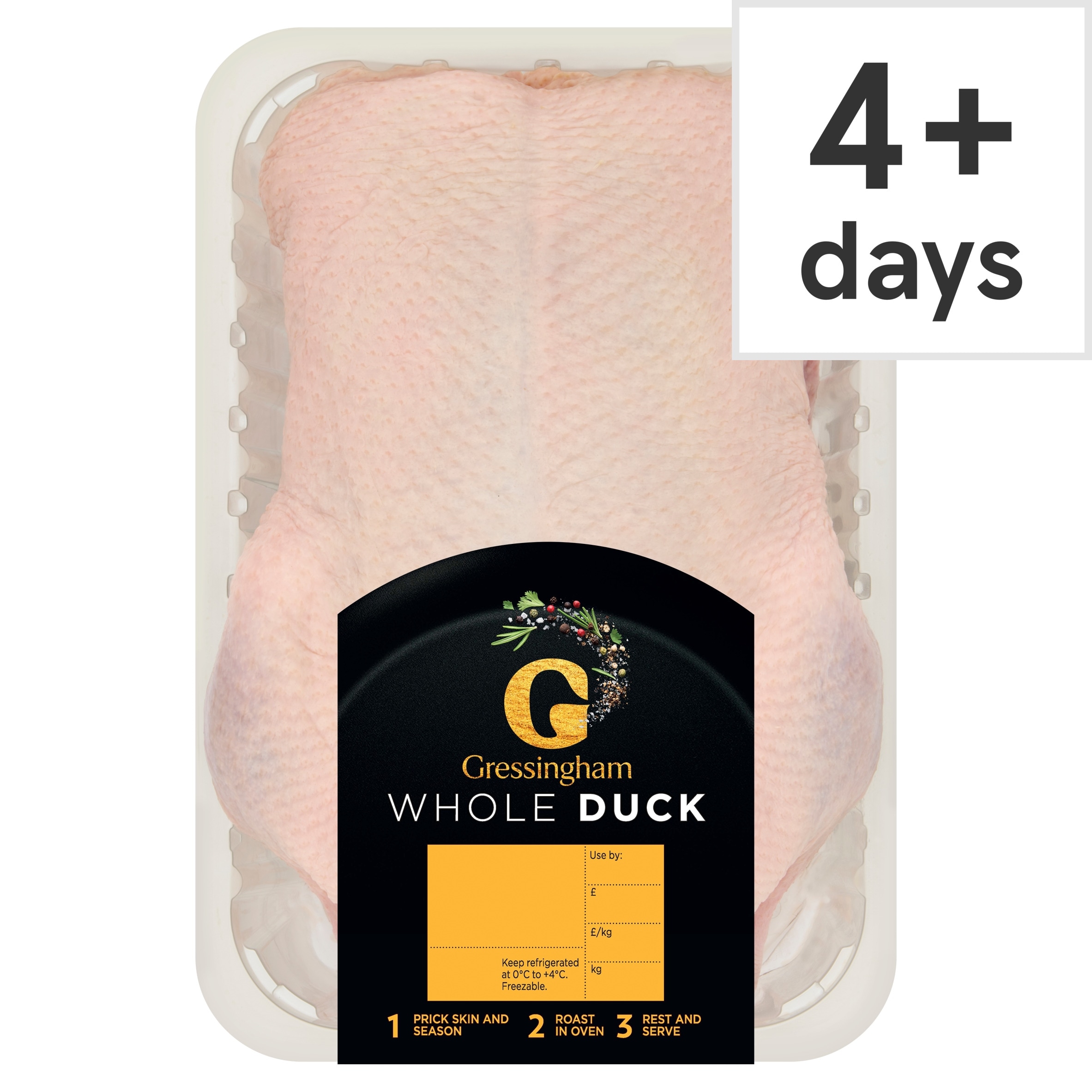 Gressingham Whole Duck With Giblets 1.8Kg