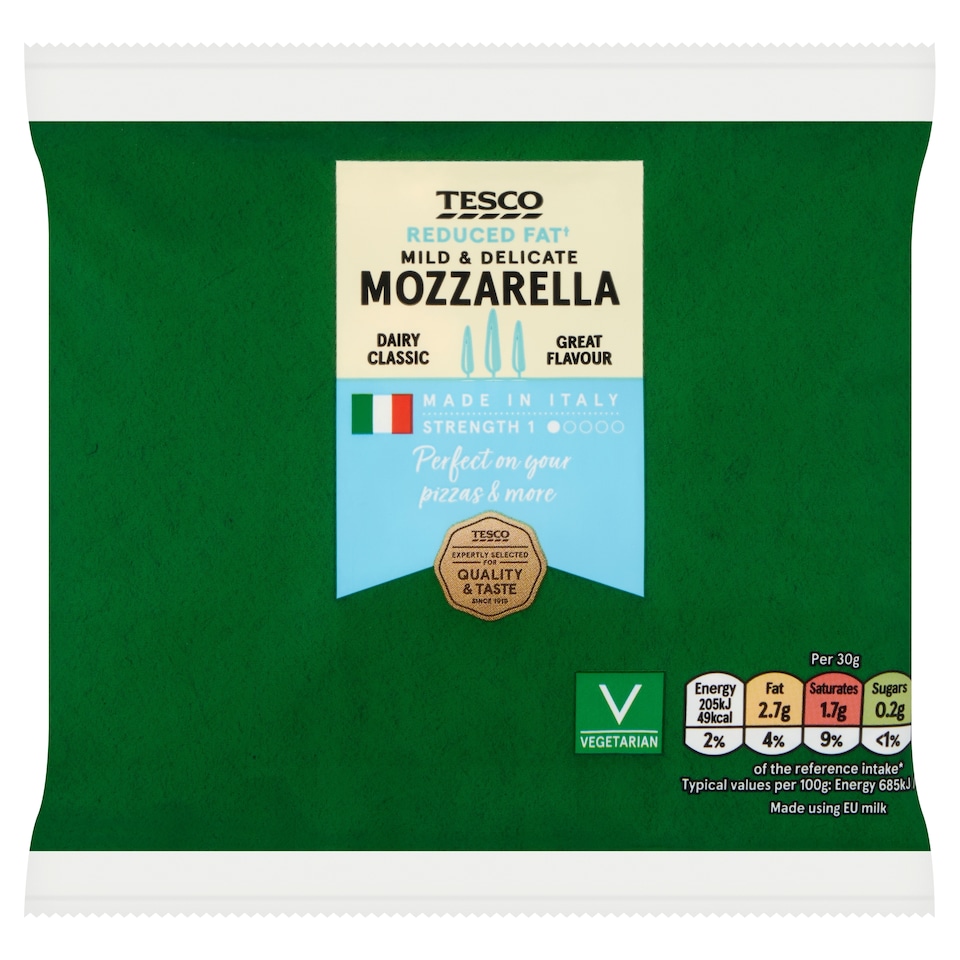 Tesco Reduced Fat Mozzarella 200g
