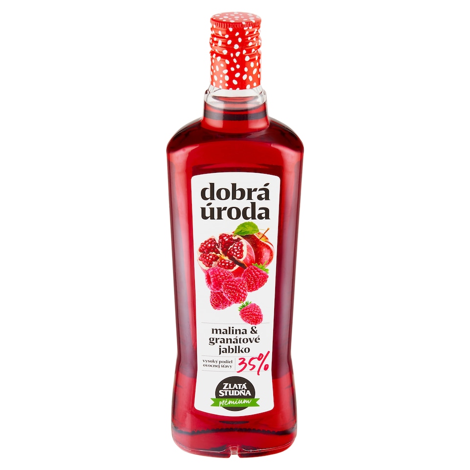 image 1 of Zlatá Studňa Prémium Good Harvest Raspberry & Pomegranate 500 ml