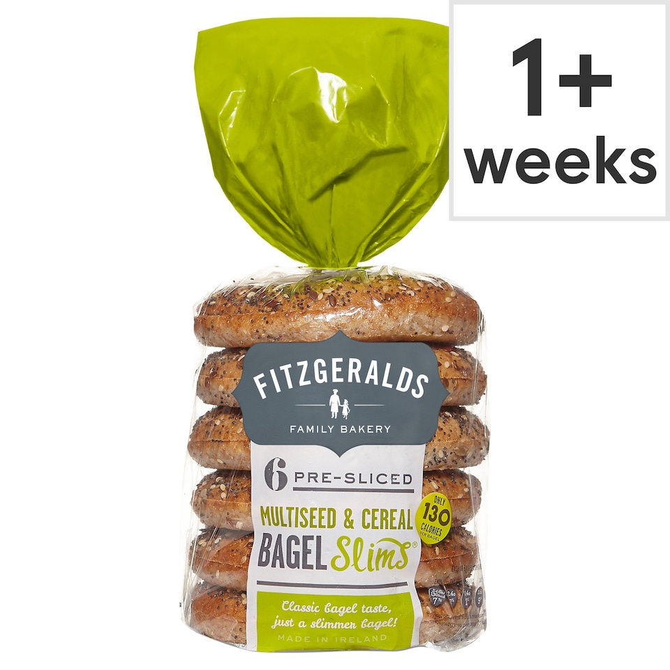 Fitzgeralds 6 M/Seed And Cereal Bagel Slims 273G