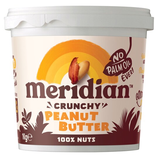 Meridian Crunchy Peanut Butter 1Kg Tesco Groceries